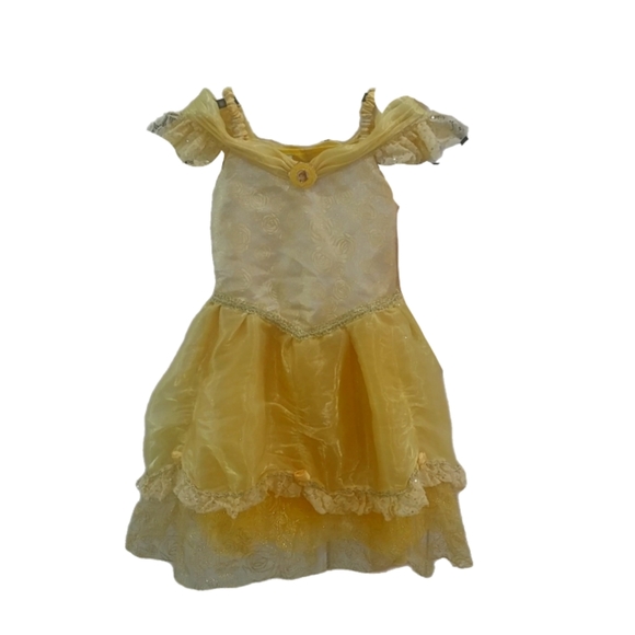 Disney Other - Disney Parks Authentic Girls's Belle Custom Yellow Sz XS